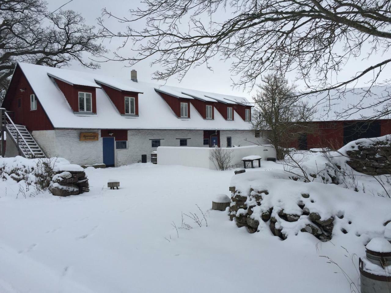 Rosenborgs Friluftspensionat Färjestaden Exterior foto